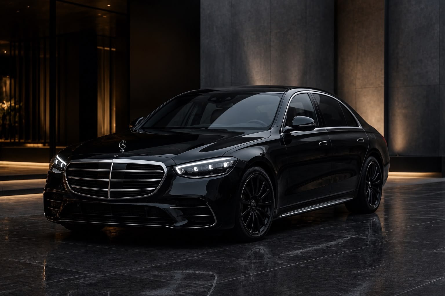 Washington DC luxury car fleet with sedans SUVs and Sprinter vans